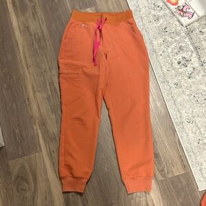 Figs High Waisted Zamora in Terracotta